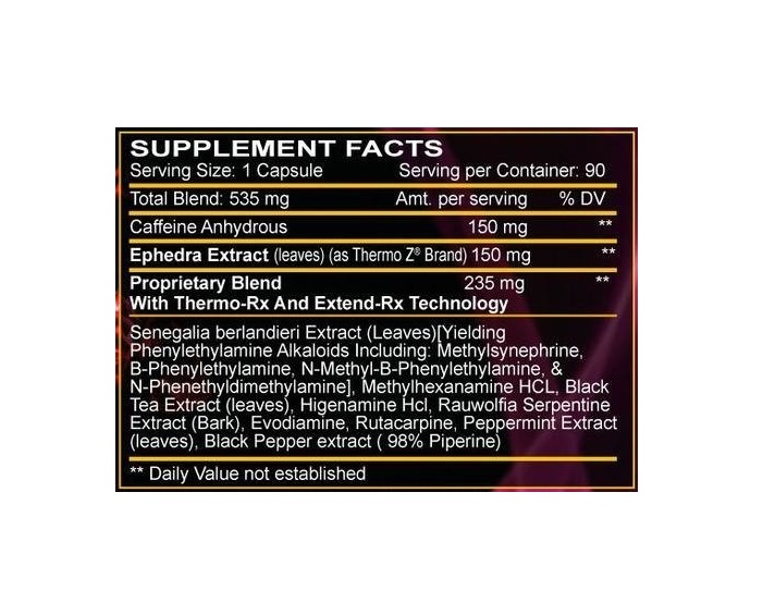 Hell fire 90 caps  Innovative Labs