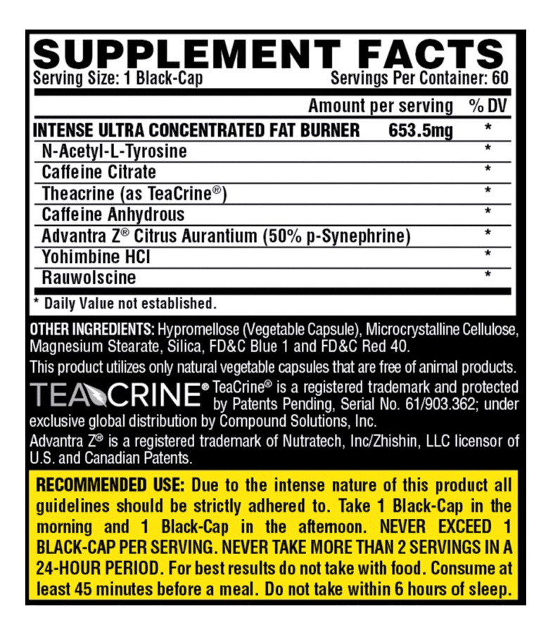 Lipo 6 INTENSE 60 caps (ORIGINAL USA)