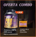 Combo LAX - Whey Protein 2 lbs + Creatina 250 gr
