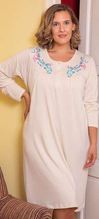 INV. CAMISON DE DAMA CON CARTERA Y CANESU ESTAMPADO "ARIANA"