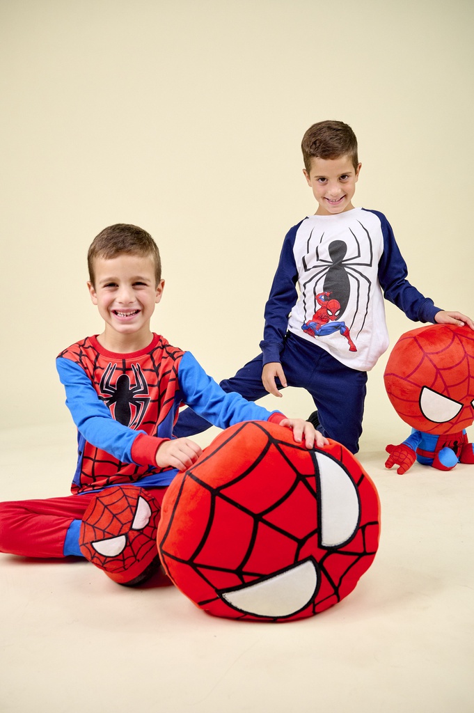 INV. PIJAMA DISFRAZ DE JERSEY MODAL ML SUBLIMADO "SPIDERMAN" Y PANTALON LISO