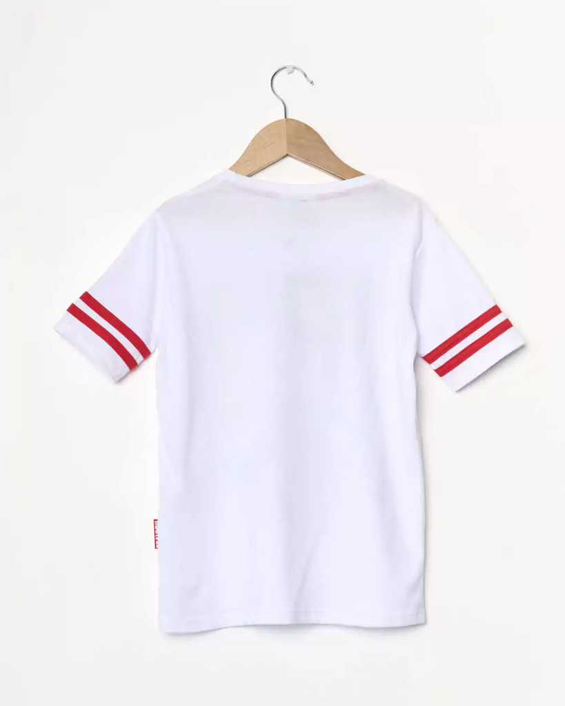 VER. REMERA DE ALGODÓN ESTAMPADA "AVENGERS"