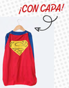 INV. PIJAMA DISFRAZ DE ALGODÓN CON CAPA "SUPERMAN"