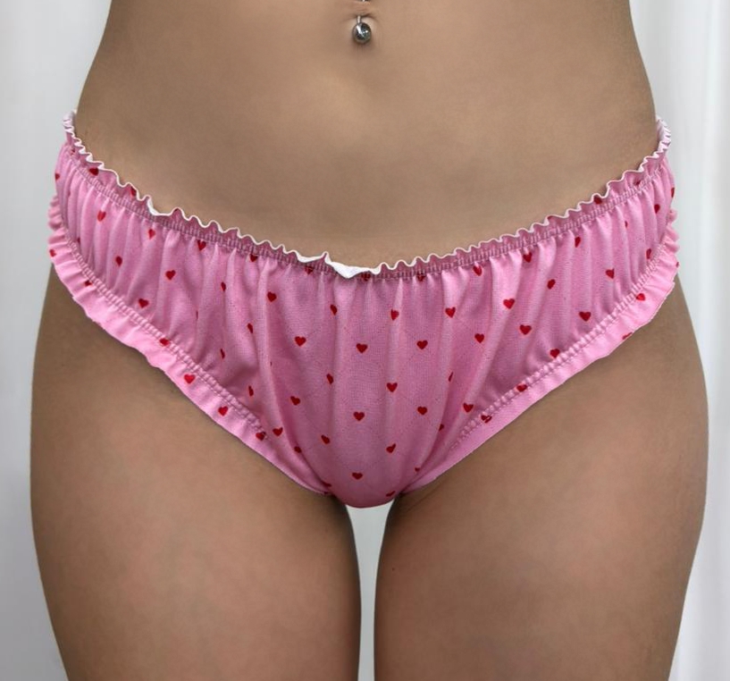 PACK X 2 COLALES FRUFRU ESTAMPADAS SAN VALENTIN