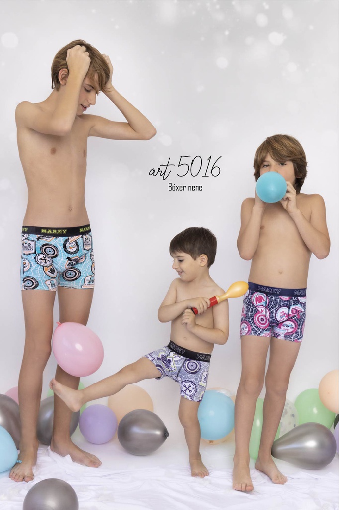 BOXER NIÑO ALG Y LYCRA "MOTORS"