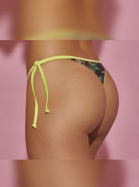 OPORTUNIDAD! - MALLA COLALES PARA ATAR DE TRICOT ESTAMPADO CON VIVOS "ROCK IN COLORS"