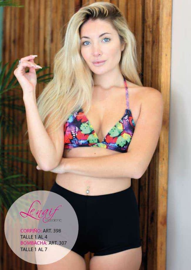 BLACK! -15% OFF !! - MALLA TRIANG SOFT ESTAMP 