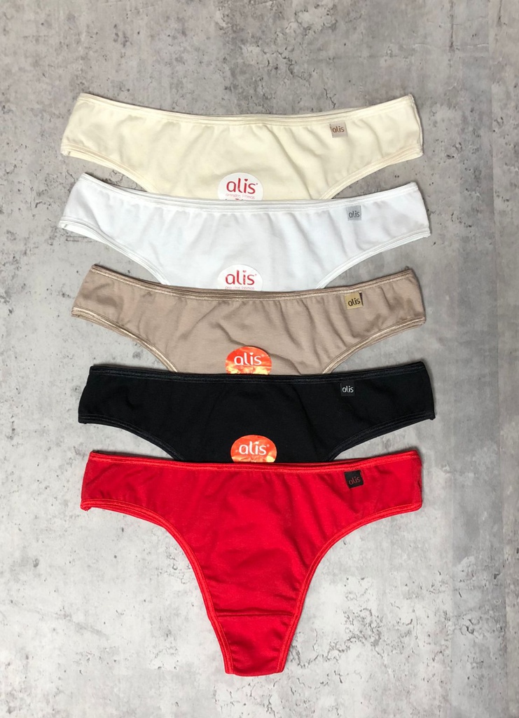 COLALES LISA DE ALGODON Y LYCRA