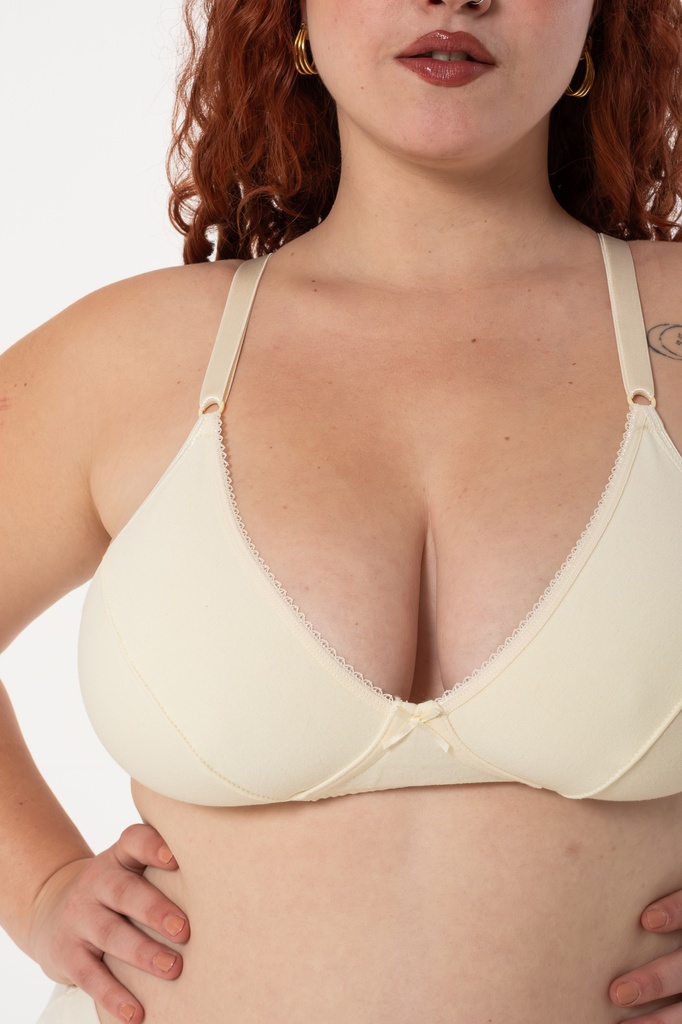 CORPIÑO REDUCTOR CON ARO ALGODON Y LYCRA TELA REFORZADA