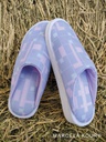  INV. PAR DE PANTUFLAS ESTAMPADAS "MONDRIAN"