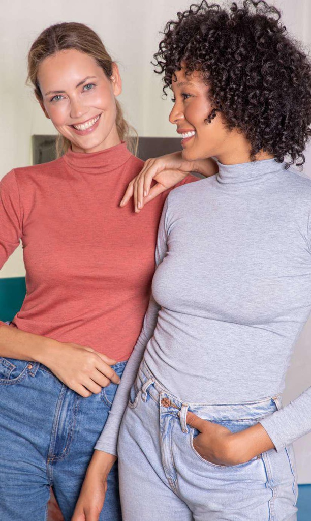  INV. MEDIA POLERA EN MODAL "JULY"