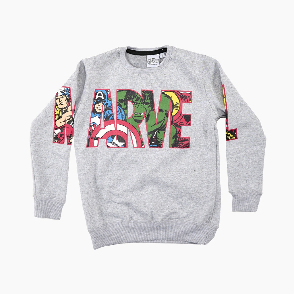  INV. BUZO DE FRISA CR ESTAMPADO "AVENGERS"