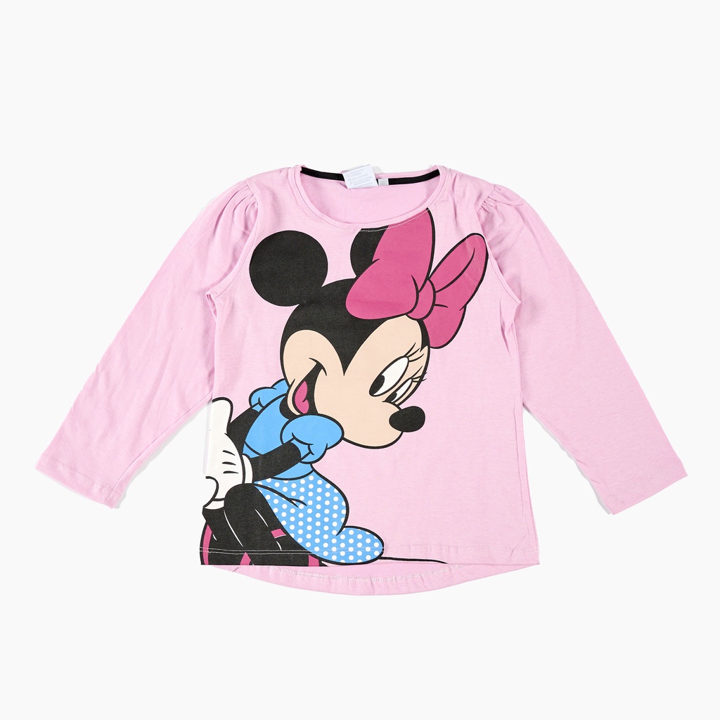 INV. REMERA ML CON ESTAMPA "MINNIE" DE JERSEY