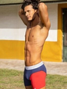 OFERTON! - BOXER ALGODÓN &amp; LYCRA COMBINADO. ELÁSTICO PERSONALIZADO
