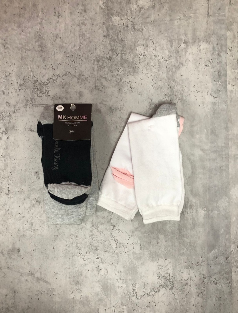 PACK X 2 MEDIAS 3/4 MK LISA DAMA