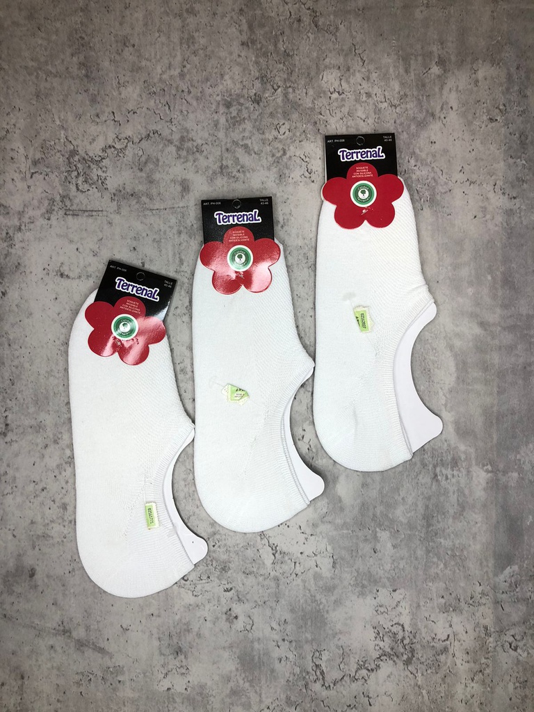IMPERDIBLE!!! 50% DE DESCUENTO SOBRE PRECIO PUBLICADO!!MEDIAS ALG.TERRENAL INVISIBLE HOMBRE LISA