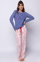 DESCUENTO 10% LIQUIDACION DE TEMPORADA! INV. PIJAMA DAMA DE ALGODON ESTAMPADO