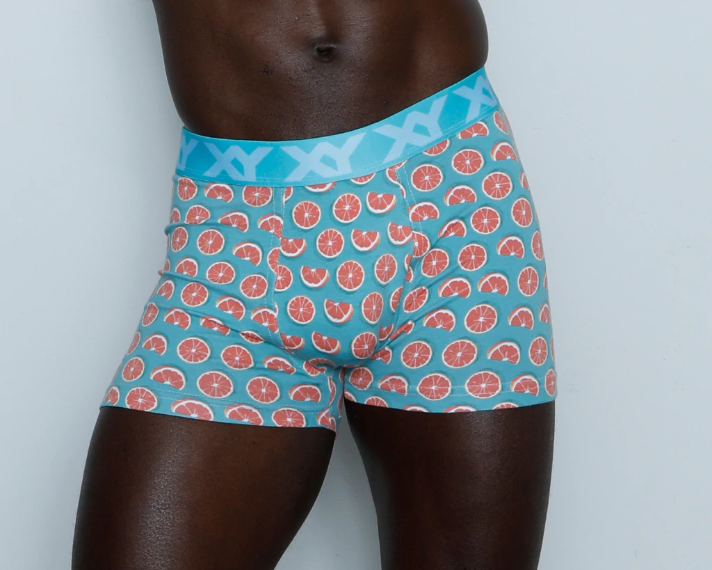 BOXER ALGODON Y LYCRA ESTAMPADO "POMELO"