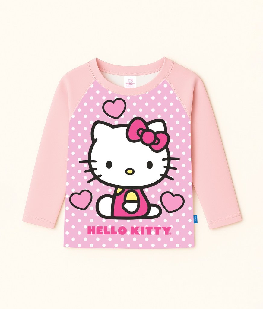 VER. REMERA CON PROTECCION UV "HELLO KITTY"