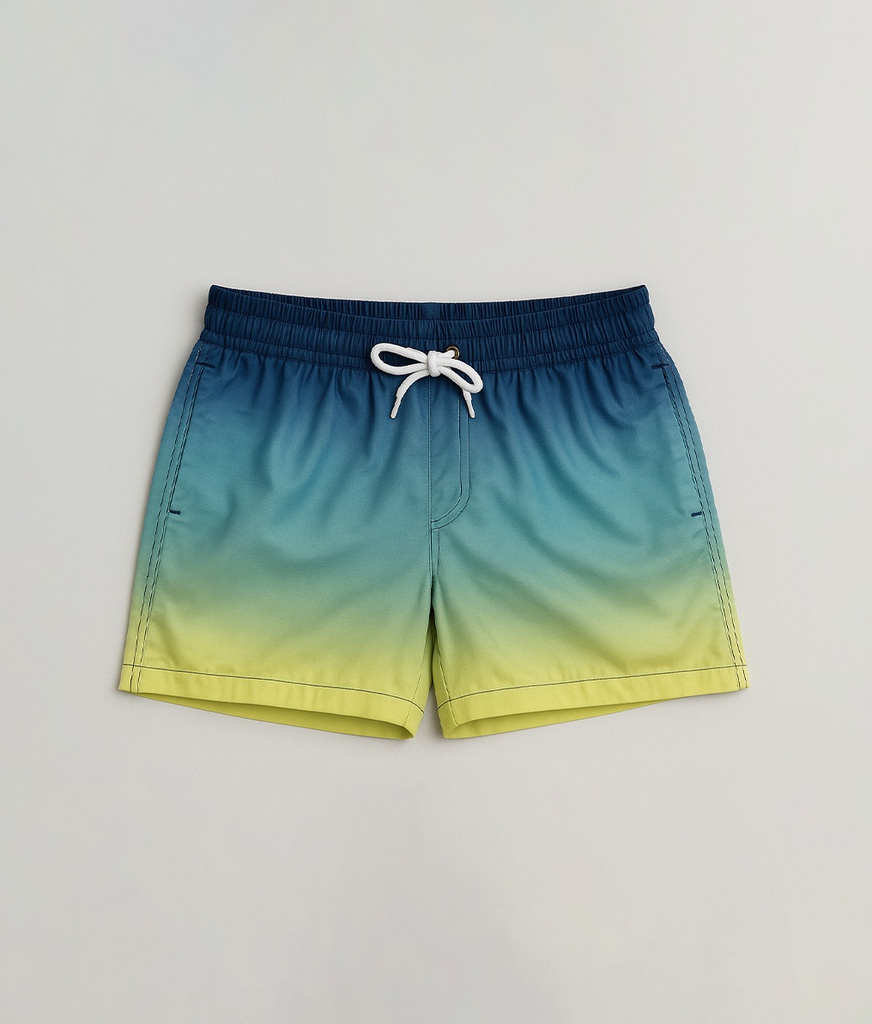 VER. SHORT DE BAÑO PREMIUM LISO DEGRADE