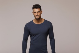 [XY4000] INV. CAMISETA MANGA LARGA CON CUELLO REDONDO DE ALGODON Y LYCRA LISO