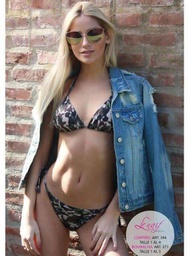 [NAIF394] BLACK! -15% OFF !! - MALLA ESTAMPADA TAZA SOFT