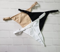 [LOV23084] PACK X 2 LESS HILO DENTAL ALGODÓN Y LYCRA EVERY DAY