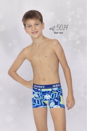 [MAR5014] BOXER NIÑO ALG Y LYCRA "CHAMPIONS"