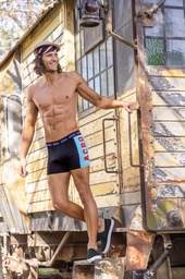 [ACB5065] OFERTON! -  BOXER ALGODÓN &amp; LYCRA CON ESTAMPA. ELÁSTICO PERSONALIZADO