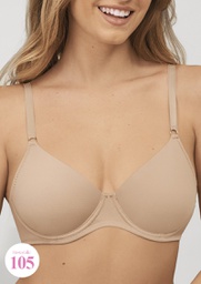 [MK5328] CORPIÑO MICROFIBRA SIN RELLENO C/BASE "EVERYDAY" 