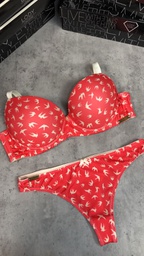 [LODP6339] CONJUNTO TAZA SOFT DE TRICOT ESTAMPADO C/LESS