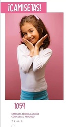 [KIE1059] INV. CAMISETA DE NIÑOS CUELLO REDONDO TEMICA MORLEY