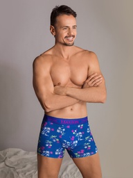 [MXT108] by Lody Men BOXER DE ALGODON Y LYCRA ESTAMPADO CON ELASTICO PERSONALIZADO