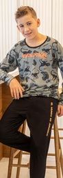 [SUS3297]  INV. PIJAMA VARON  "DINOSAURIO" 
