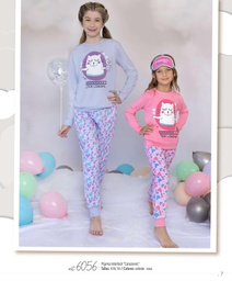 [MAR6056/E]  INV. PIJAMA INTERLOCK "CORAZONES"