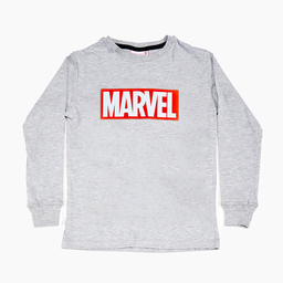 [DIS80753] LIQUIDACION ! - INV. REMERA DE JERSEY ML ESTAMPADA "AVENGERS" CON PUÑOS