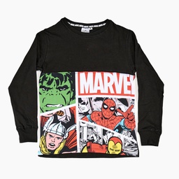 [DIS80797] LIQUIDACION ! - INV. REMERA ML DE JERSEY MODAL CON PUÑOS SUBLIMADA "AVENGERS"
