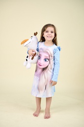 [DIS82418] DESCUENTO 15% LIQUIDACION DE TEMPORADA! I INV. CAMISON ML SUBLIMADO CON VOLADOS "FROZEN" DE JERSEY MODAL