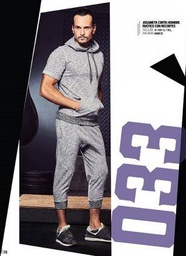 [LOD33] OFERTON - LODY SPORT PANTALON CAPRI TIPO BABUCHA HOMBRE RUSTICO MELANGE