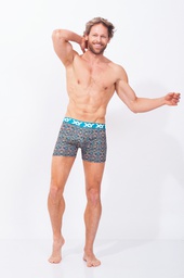 [XY1347] BOXER DE ALGODON LYCRA ESTAMPADO "DAIMOND"