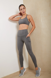 [SHE6434M] VER.  CALZA CINTURA ALTA CON BOLSILLO