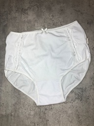 [SAY1119] BOMBACHA ESPECIAL LISA ALGODON CON PUNTILLA