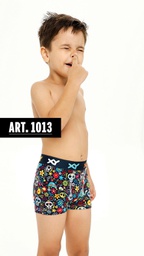 [XY1013] BOXER DE NENE CALAVERAS ESTAMPADO ALG.