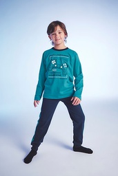 [ELE2592] LIQUIDACION ! - INV. PIJAMA NENE ESTAMPADO "GAMER ZONE"