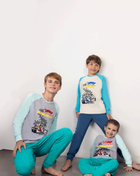 [MAR8038/E]  INV. PIJAMA NENE DE JERSEY ESTAMPADO