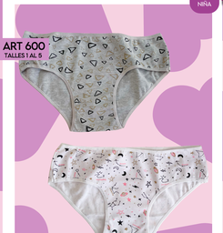 [MER600] PACK X2 BOMBACHA DE NENA ESTAMPADA DE ALGODÓN Y LYCRA