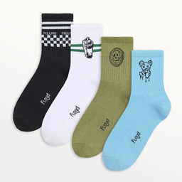 [FLO1425] MEDIA CASUAL 1/3 DE HOMBRE CON PUÑO DE MORLEY