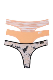 [FRA5003] PACK X3 COLALES DE ALGODÓN Y LYCRA ESTAMPADA "DURAZNO"