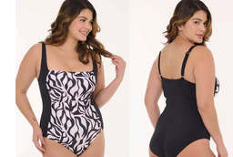 [KIE24835] VER. MALLA ENTERA UNIVERSAL COMBINADA ESTAMPA HOJAS