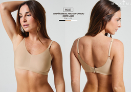 [MXM327] CORPIÑO BRETEL FINO CON GANCHO CORTE LASER
